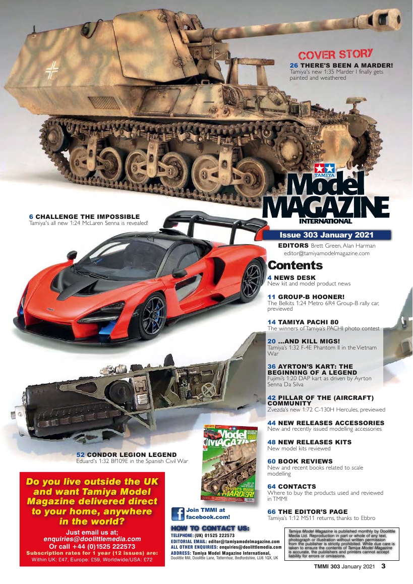 Tamiya Model Magazine 303 (2021-01)